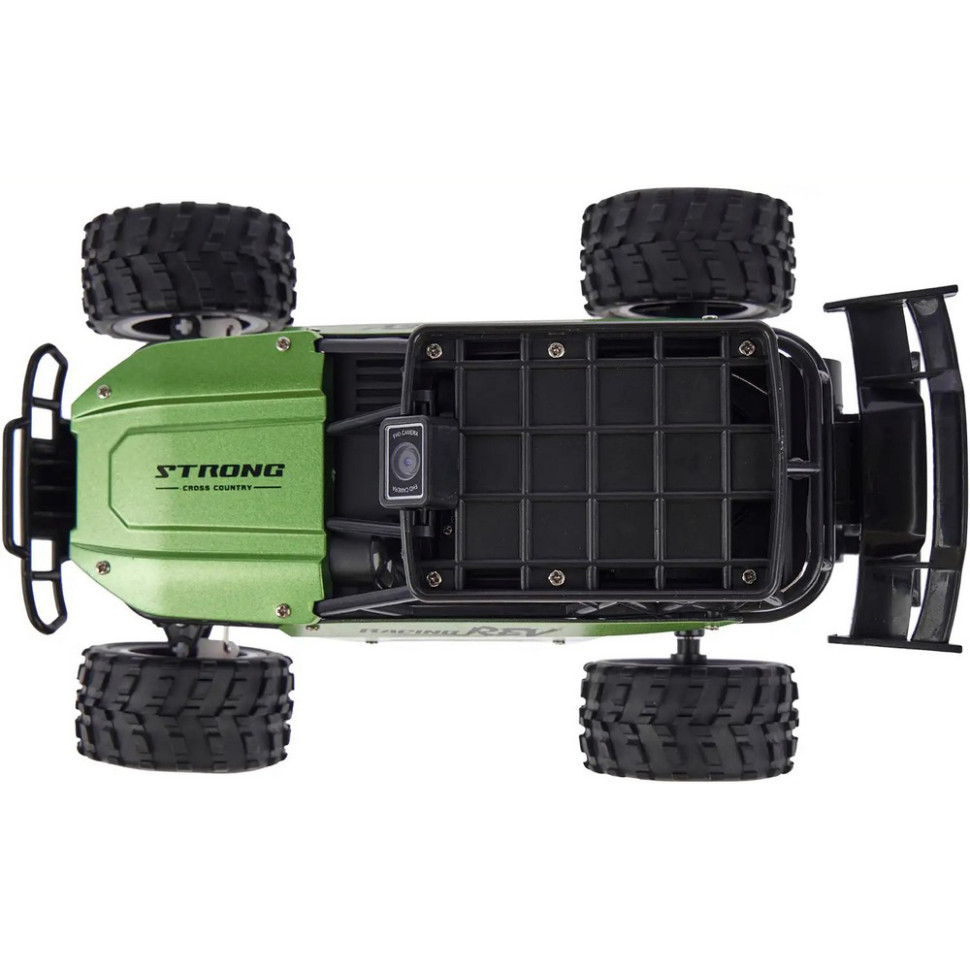 Машинка на радиоуправлении FPV Racing ZIPP Toys C013 green, с камерой, зеленый