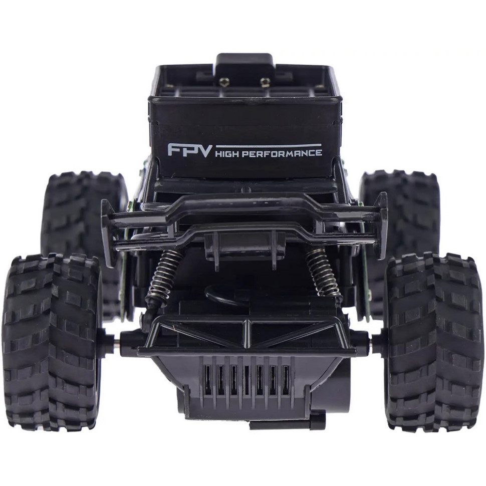 Машинка на радиоуправлении FPV Racing ZIPP Toys C013 green, с камерой, зеленый