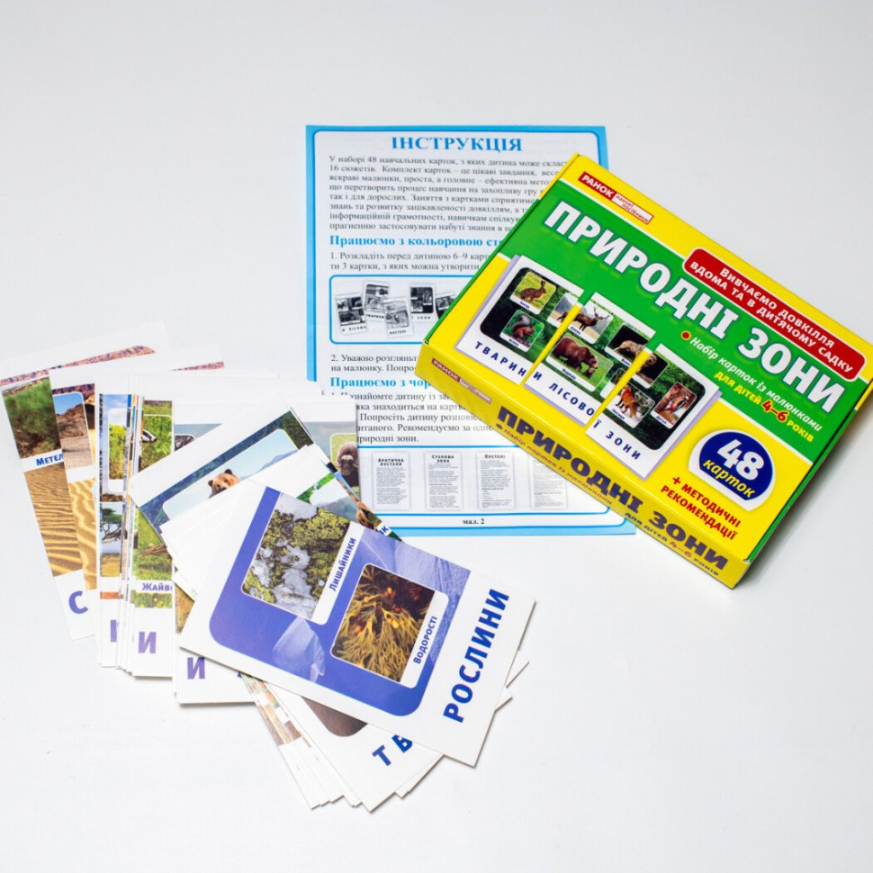 Набір тематичних карток 