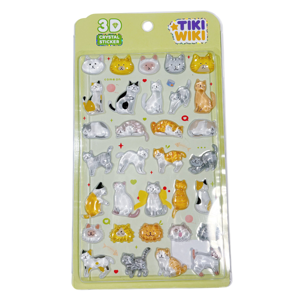 Набор 3D-наклеек 