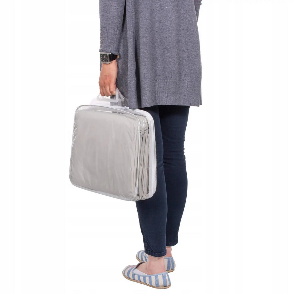 Тент-парус теневой для дома, сада и туризма Springos SN1037, 4 x 2 м, Light Grey