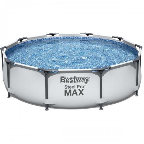 Бассейн каркасный круглый Bestway 56408, 305х76 см, фильтр-насос, ремкоплект