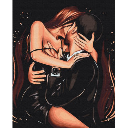 Картина за номерами "Пристрасть в деталях" ©Alla Berezovska Brushme BS53824, 40х50 см