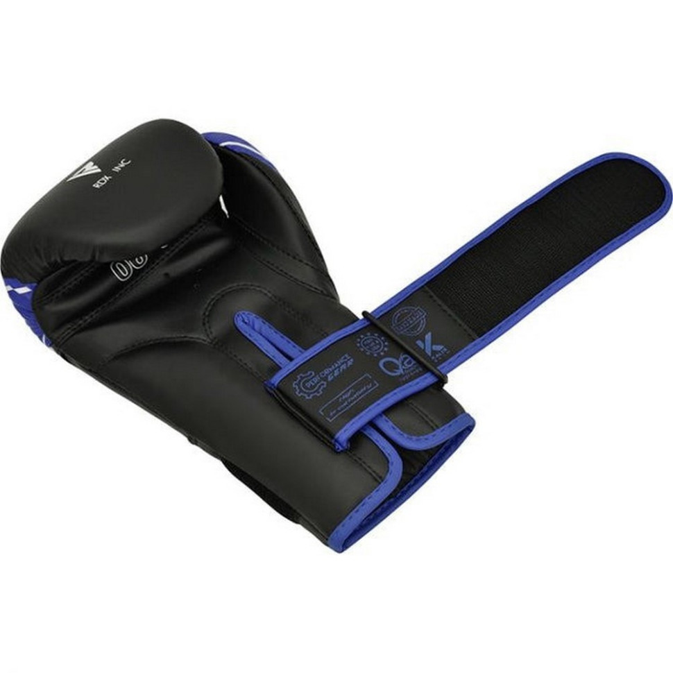 Боксерські рукавиці 4B Robo Kids RDX Inc Limited JBG-4U-6oz, Blue/Black 6 унцій (капа в комплекті)