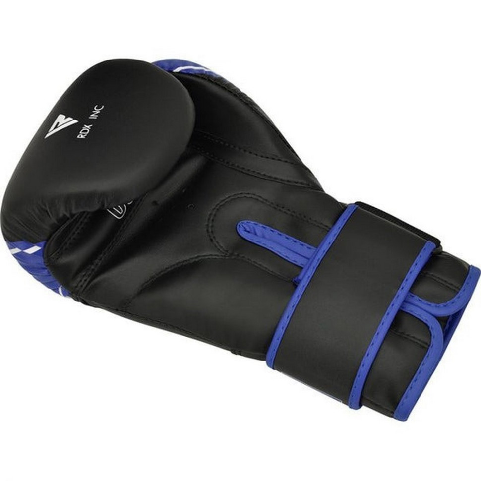 Боксерські рукавиці 4B Robo Kids RDX Inc Limited JBG-4U-6oz, Blue/Black 6 унцій (капа в комплекті)