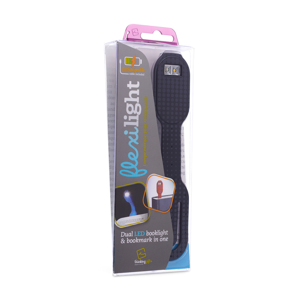 Закладка-ліхтарик Чорні крапки Flexilight FLRBD Rechargeable на акумуляторі