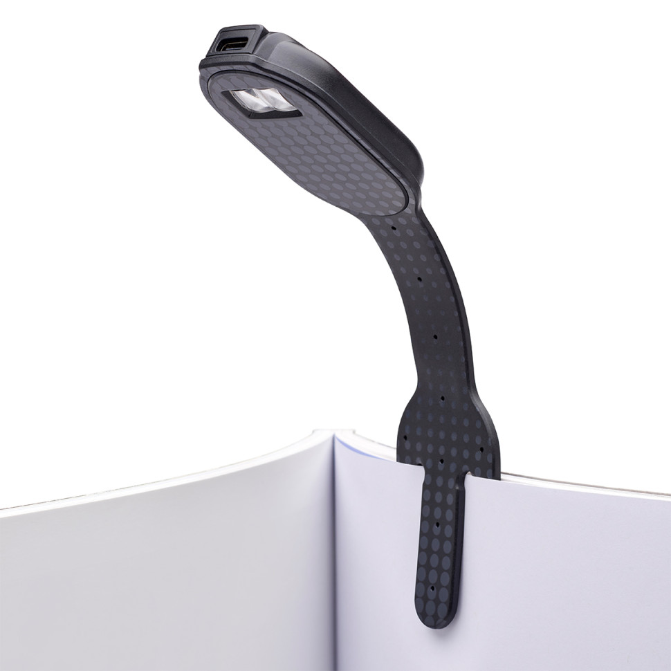 Закладка-ліхтарик Чорні крапки Flexilight FLRBD Rechargeable на акумуляторі