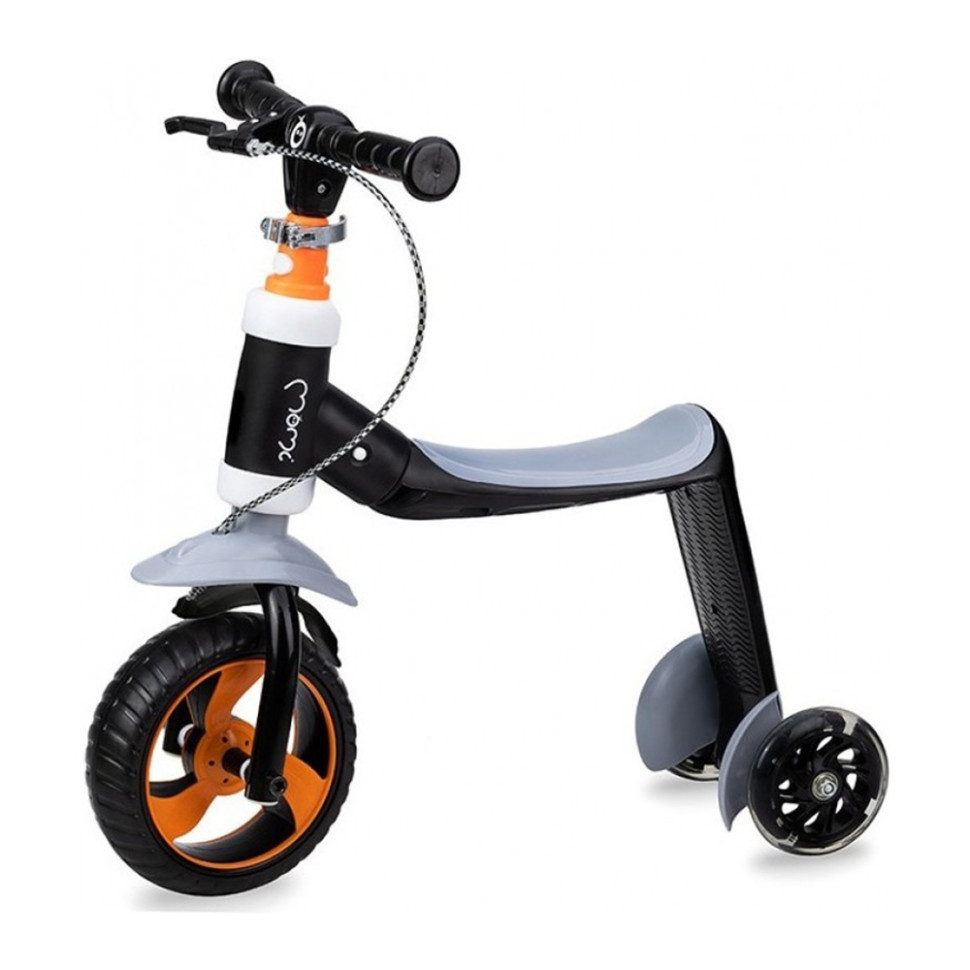 Самокат-беговел Elios 2в1 MoMi ROBI00033 orange