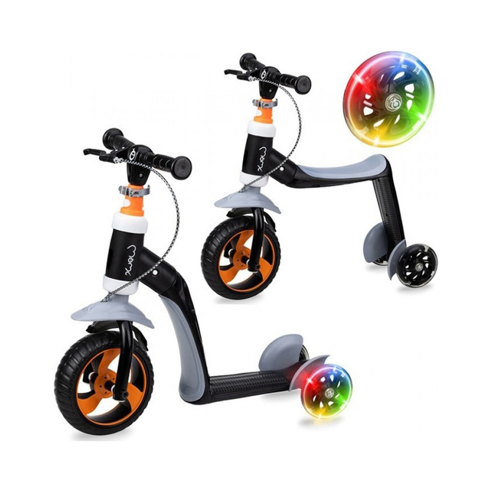 Самокат-беговел Elios 2в1 MoMi ROBI00033 orange