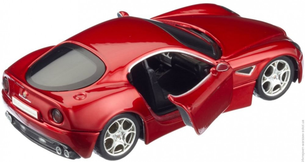 Автомодель - ALFA 8C COMPETIZIONE (2007) (червоний, 1:32)