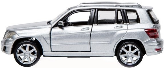 Автомодель - MERCEDES BENZ GLK-CLASS (асорті червоний, сріблястий, 1:32) 18-43016