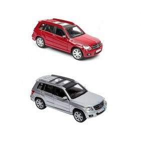 Автомодель - MERCEDES BENZ GLK-CLASS (асорті червоний, сріблястий, 1:32) 18-43016
