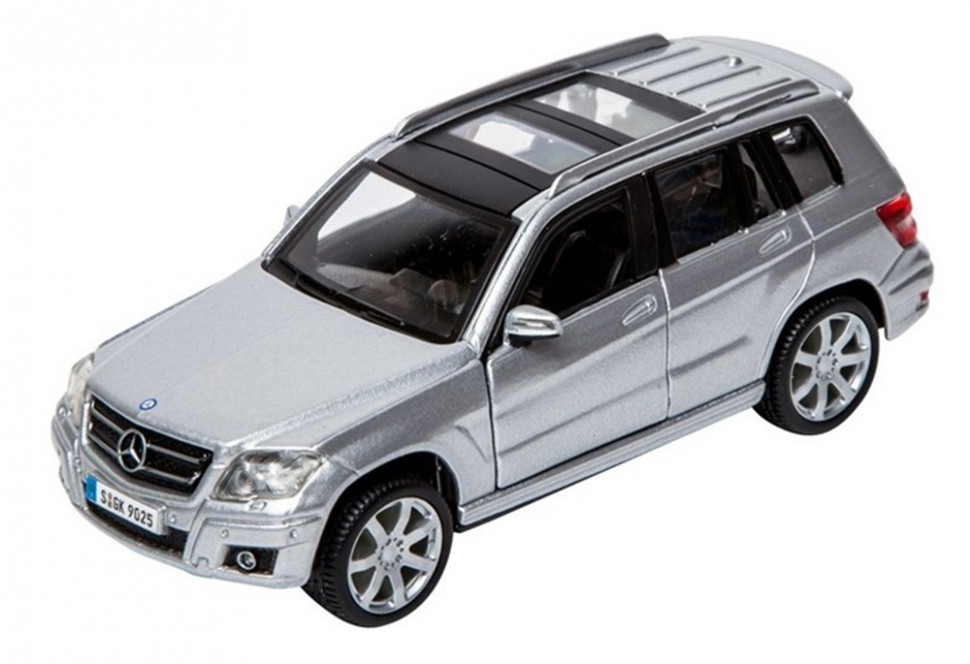 Автомодель - MERCEDES BENZ GLK-CLASS (асорті червоний, сріблястий, 1:32) 18-43016