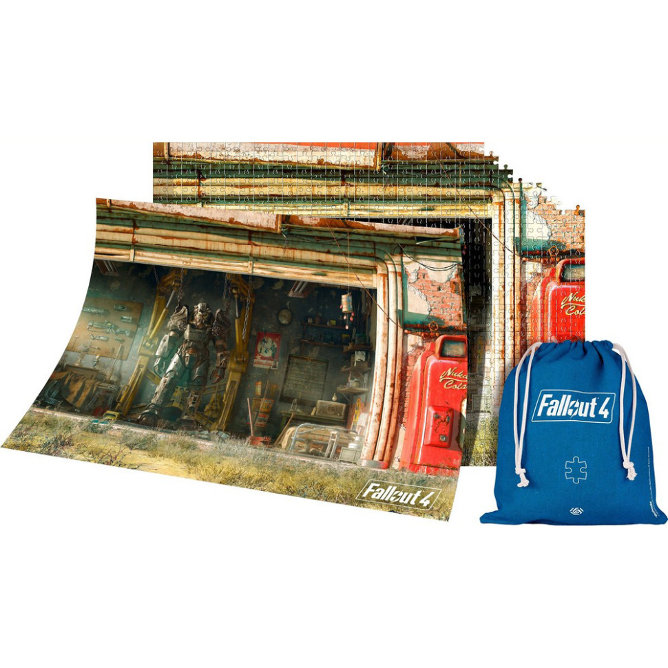 Пазл классический Fallout 4 Garage Puzzles GoodLoot 5908305231509, 1000 элементов
