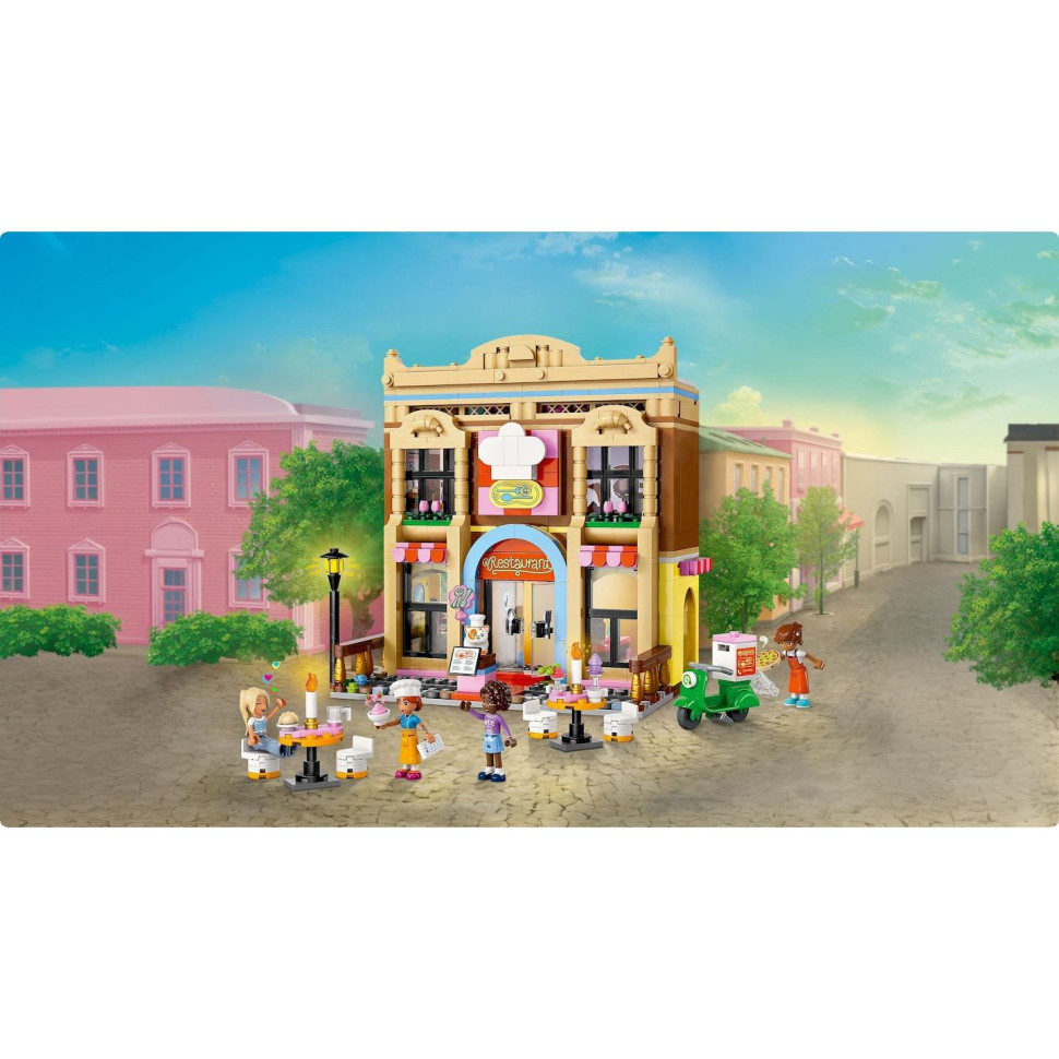 Конструктор LEGO Friends Ресторан и кулинарная школа 42655, 896 деталей