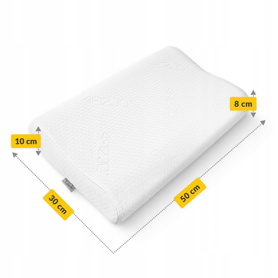 Подушка ортопедична Ergo+ Small 4FIZJO P-5907739319418, 30 x 50 см 