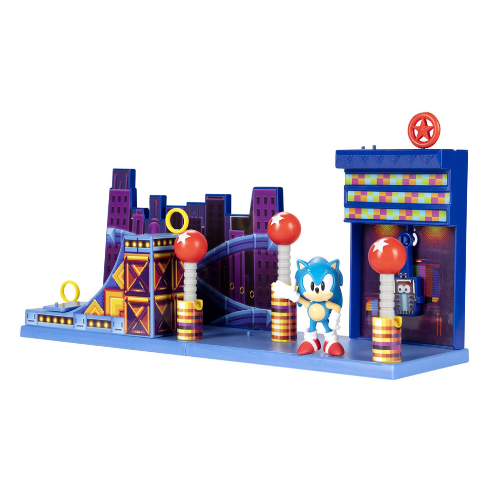 Игровой набор СОНИК В СТУДИОПОЛИСЕ SONIC THE HEDGEHOG 406924-RF1 с аксессуарами