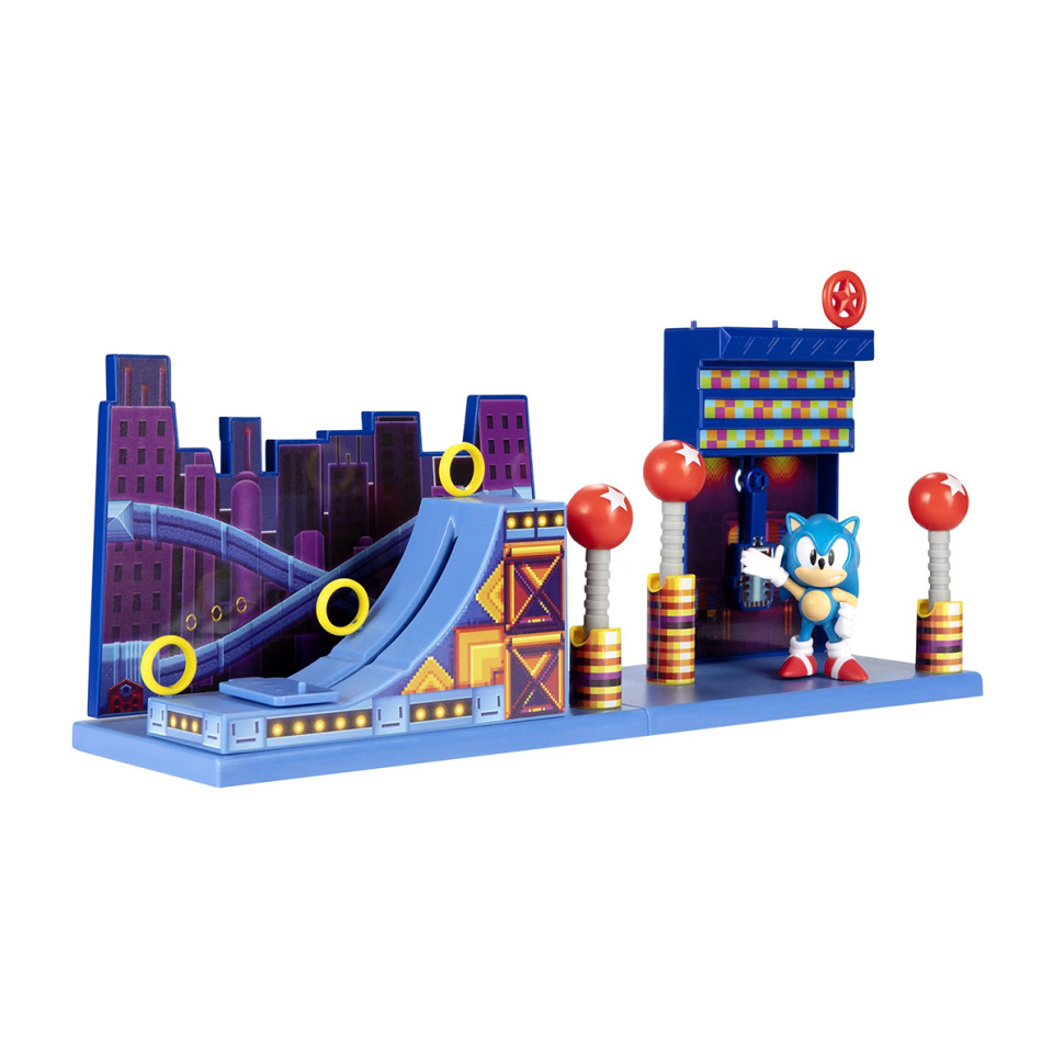 Игровой набор СОНИК В СТУДИОПОЛИСЕ SONIC THE HEDGEHOG 406924-RF1 с аксессуарами