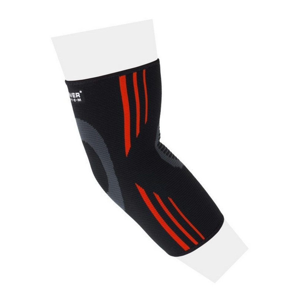 Налокітники Elbow Support Power System PS-6020_XL_Black-Orange, XL