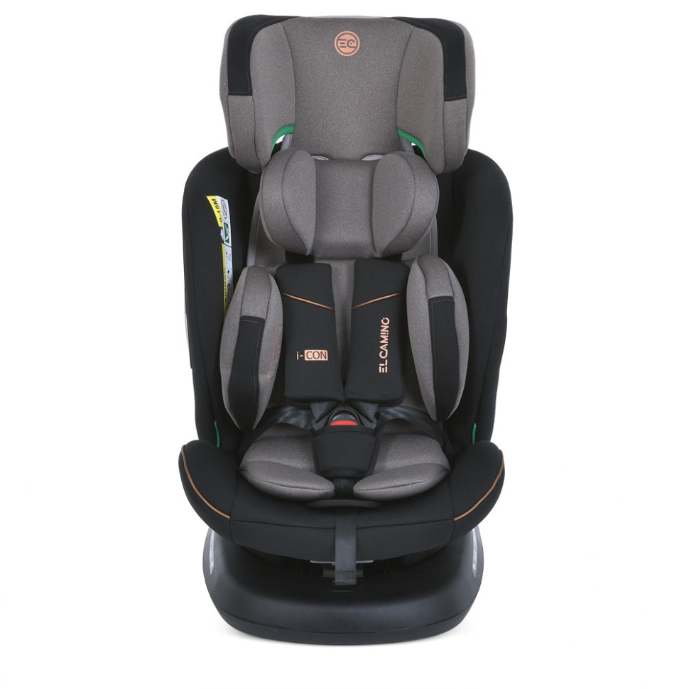 Автокрісло I-CON El Camino ME 1117 Melange Mocca, група 0+/1-2-3, isofix, поворот 360