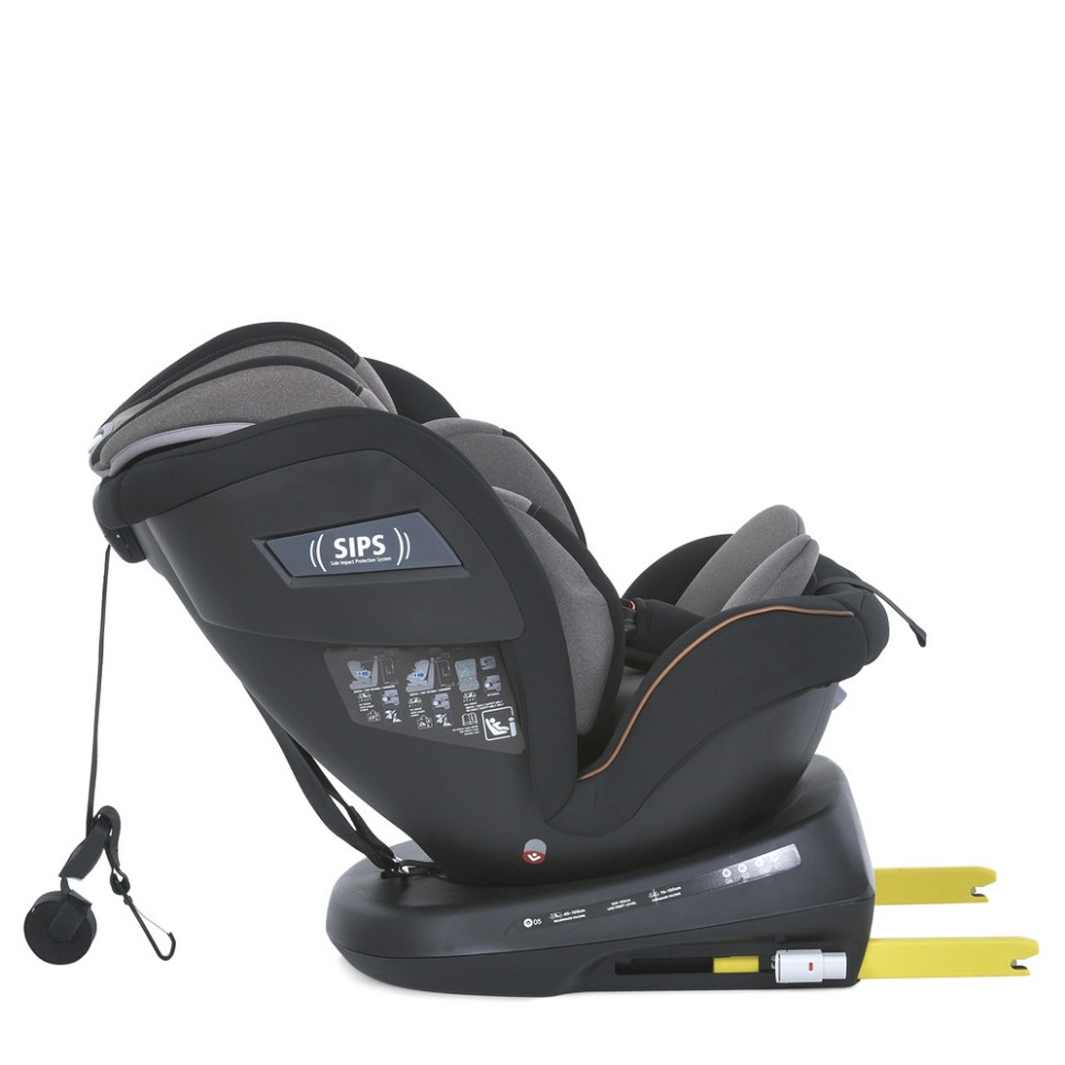 Автокрісло I-CON El Camino ME 1117 Melange Mocca, група 0+/1-2-3, isofix, поворот 360
