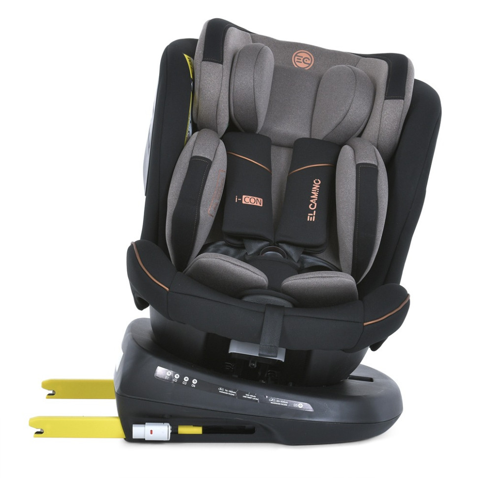 Автокрісло I-CON El Camino ME 1117 Melange Mocca, група 0+/1-2-3, isofix, поворот 360
