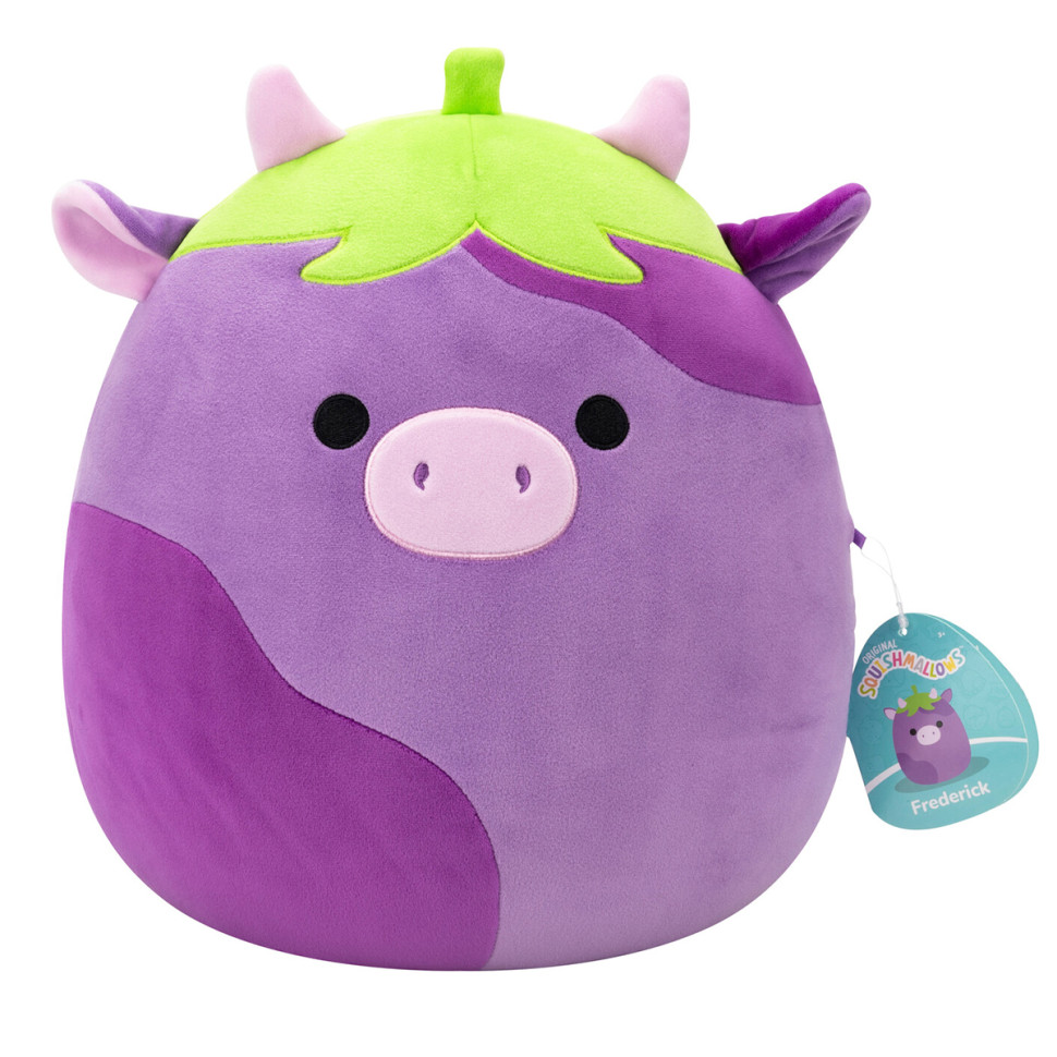 М'яка іграшка Корівка-баклажан Фредерік Squishmallows SQCR07969, 30 см