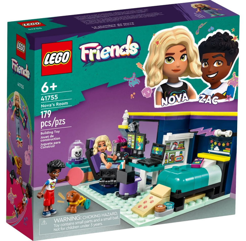 Конструктор LEGO Friends Комната Нови 41755