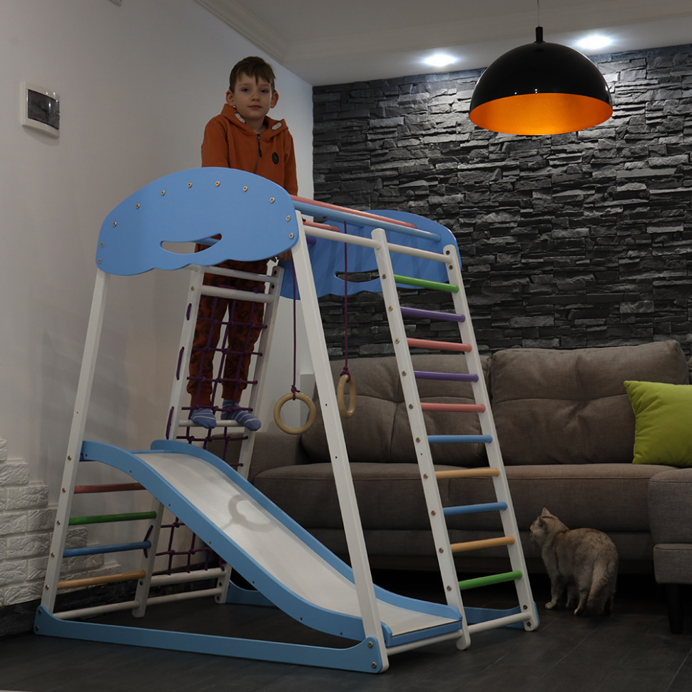Дитячий спортивний комплекс SportBaby SportWood Sky Plus 1 для дому