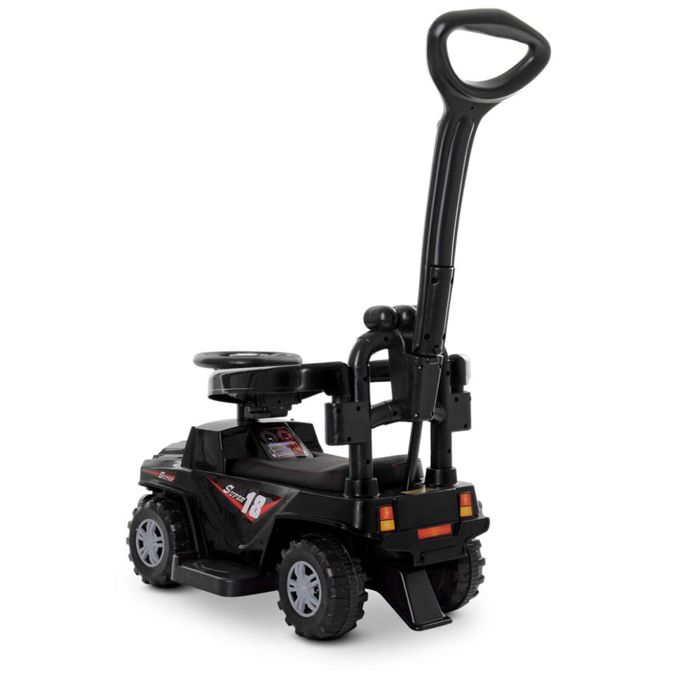 Каталка-толокар Bambi M 4231L-2 Черный музыкальный
