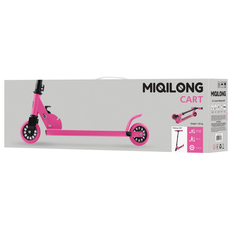 Самокат Miqilong Cart Розовый CART-100-PINK