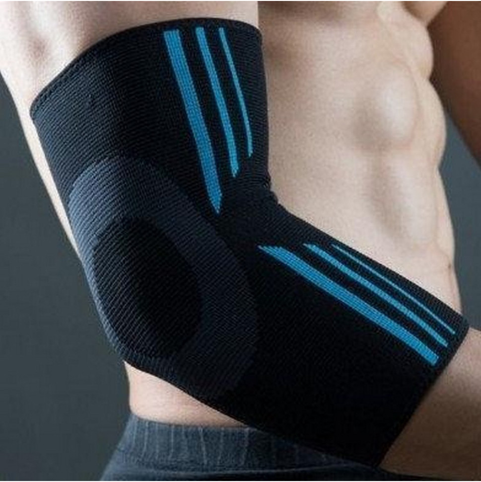 Налокітники Elbow Support Evo Power System PS-6020_XL_Black-Blue, (2шт.), XL