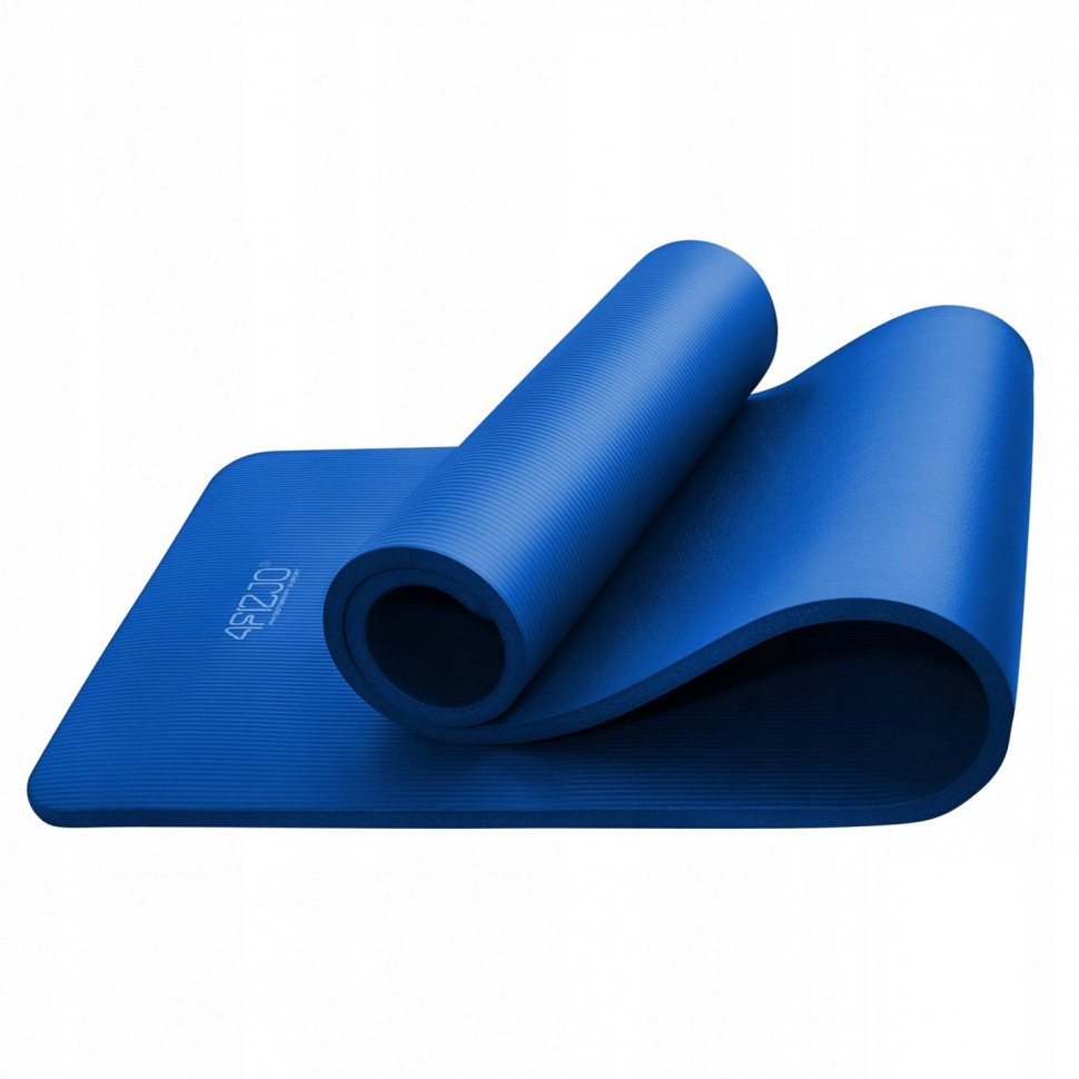 Коврик спортивный 4FIZJO 4FJ0432 NBR 180 x 60 x 1 см, Navy Blue