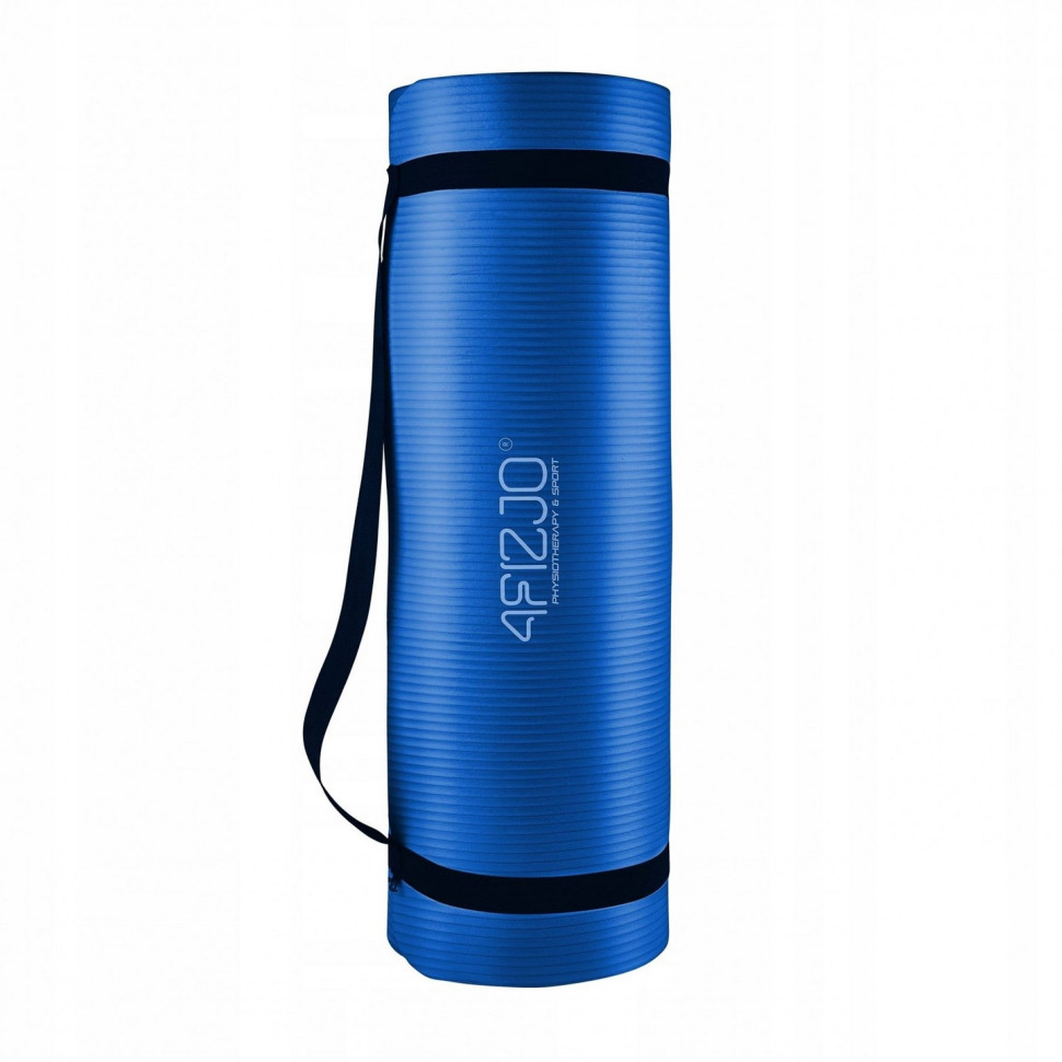 Коврик спортивный 4FIZJO 4FJ0432 NBR 180 x 60 x 1 см, Navy Blue