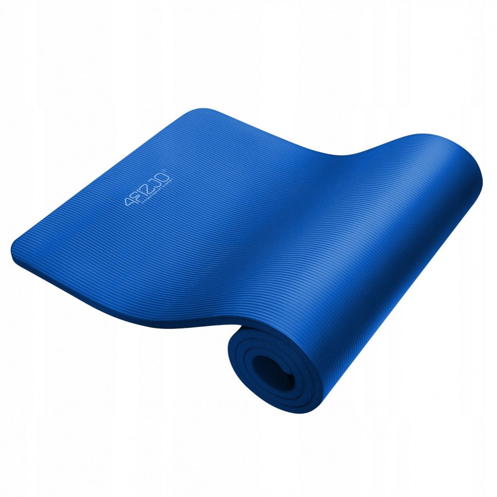 Коврик спортивный 4FIZJO 4FJ0432 NBR 180 x 60 x 1 см, Navy Blue