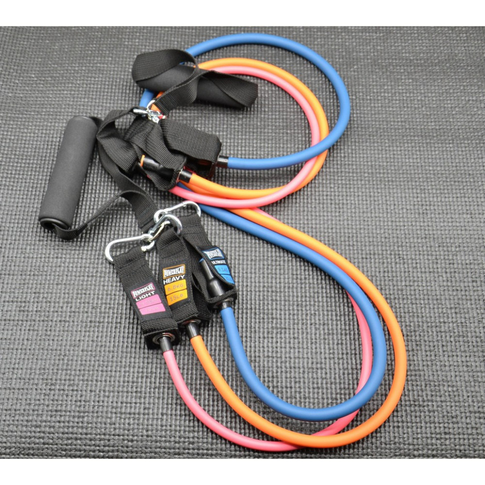 Набор трубчатых эспандеров PP-4101 Expander Tube Set PowerPlay PP-4101_3set 18,2 кг