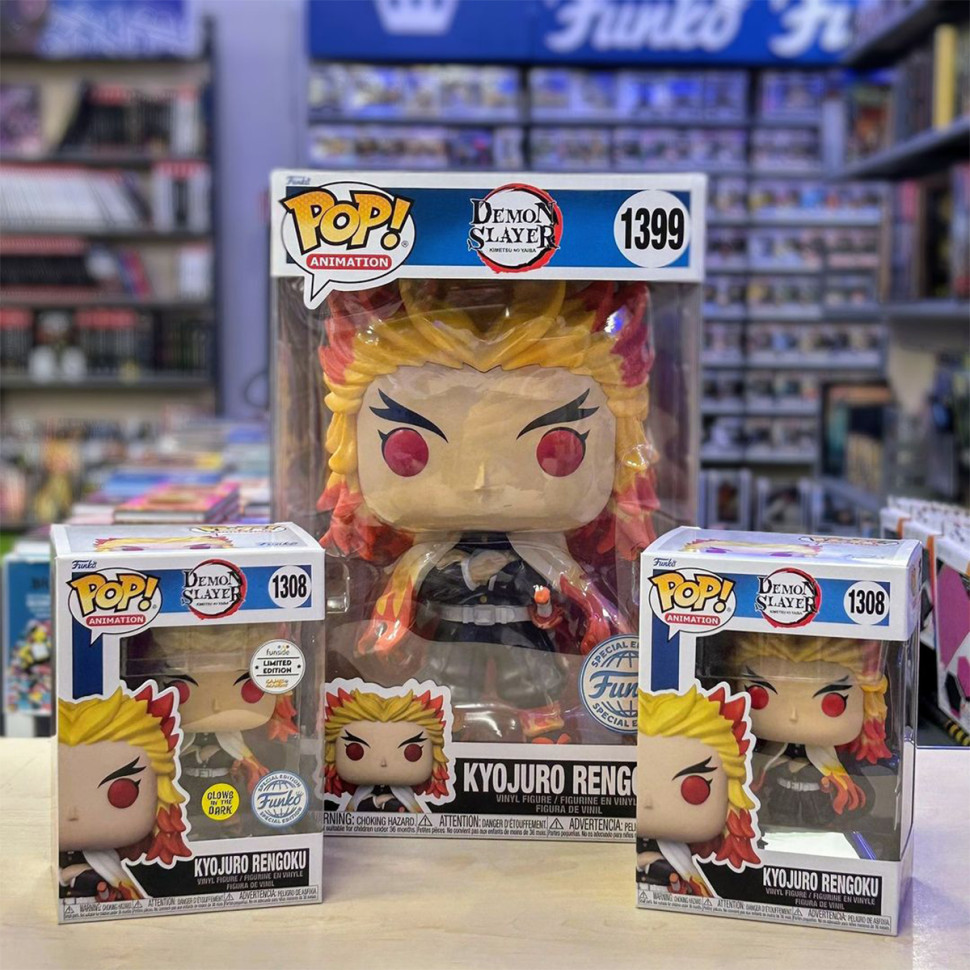 Игровая фигурка Ренгоку Funko POP! 71281 cерии Убийца демонов
