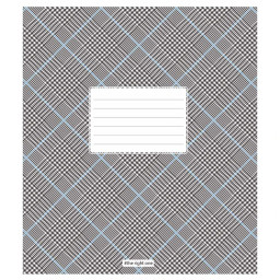 Зошит учнівський "Houndstooth print" Школярик 024-3387K-5 в клітинку, 24 аркушів