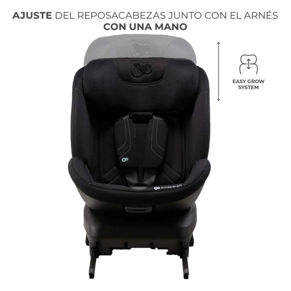 Автокрісло дитяче Xpedition 3 i-Size Kinderkraft KCXPED03BLK0000 Black