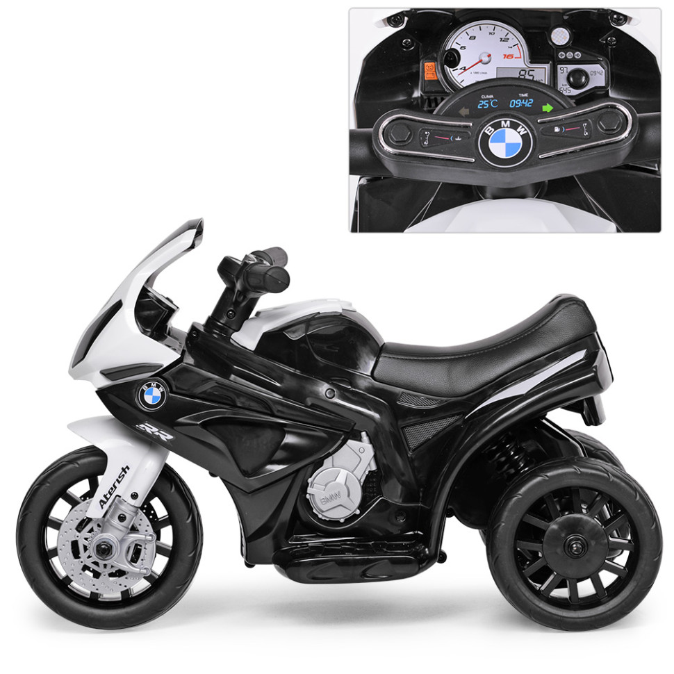 Дитячий електромобіль Мотоцикл Bambi JT5188L-2 BMW до 20 кг