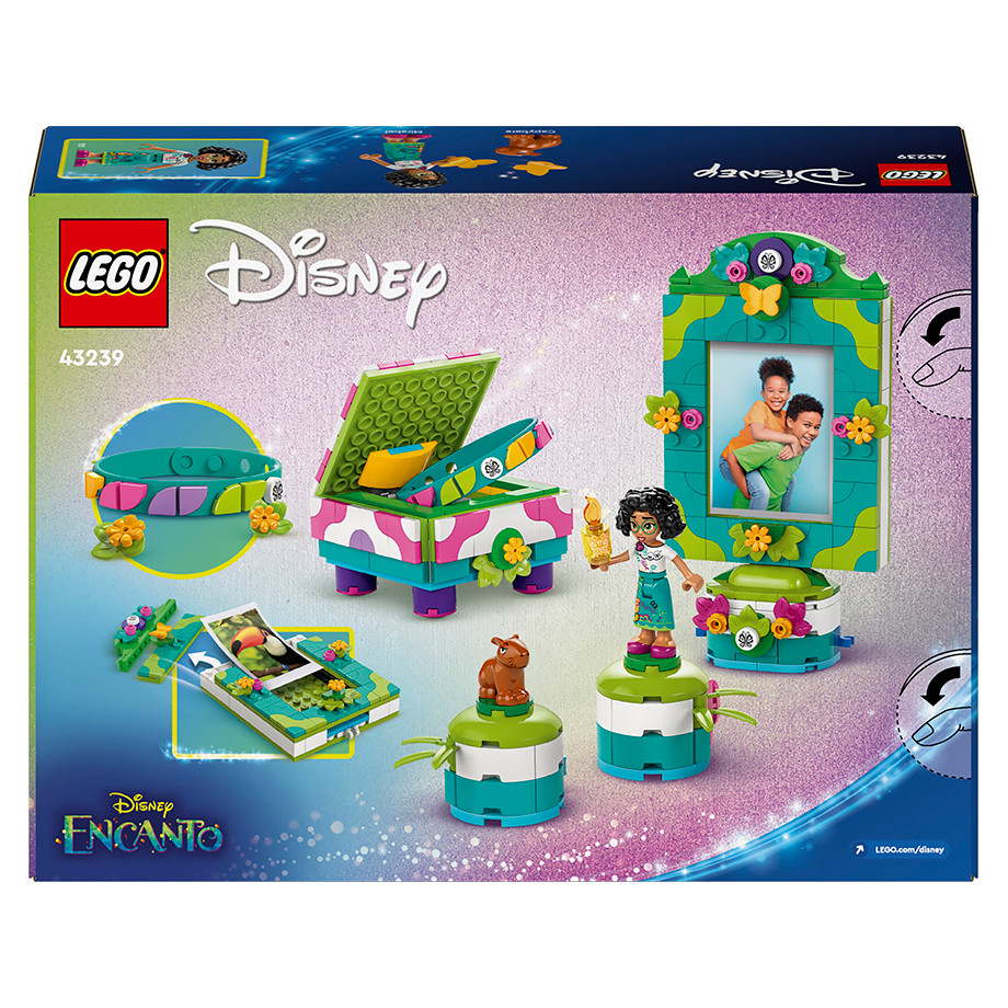 Конструктор LEGO Disney Classic Фоторамка й скриня для прикрас Мірабель 43239, 334 деталей