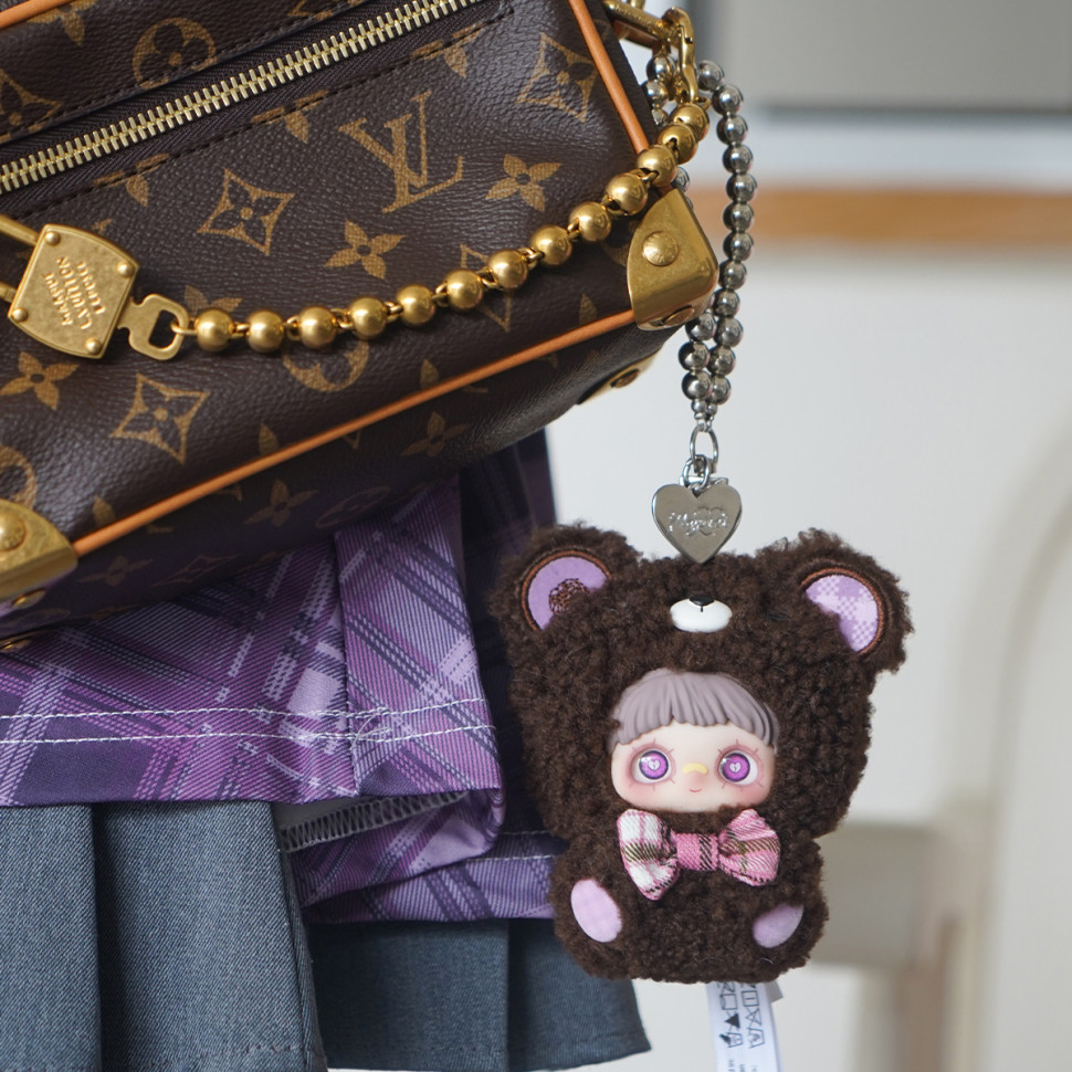 Пухнаста фігурка на підвісі Люблю тебе Pop Top HC031 Hi TOY серії 