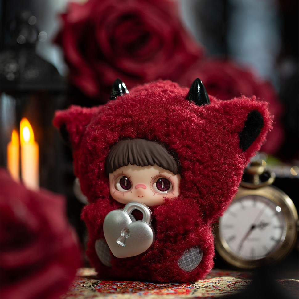 Пухнаста фігурка на підвісі Люблю тебе Pop Top HC031 Hi TOY серії 