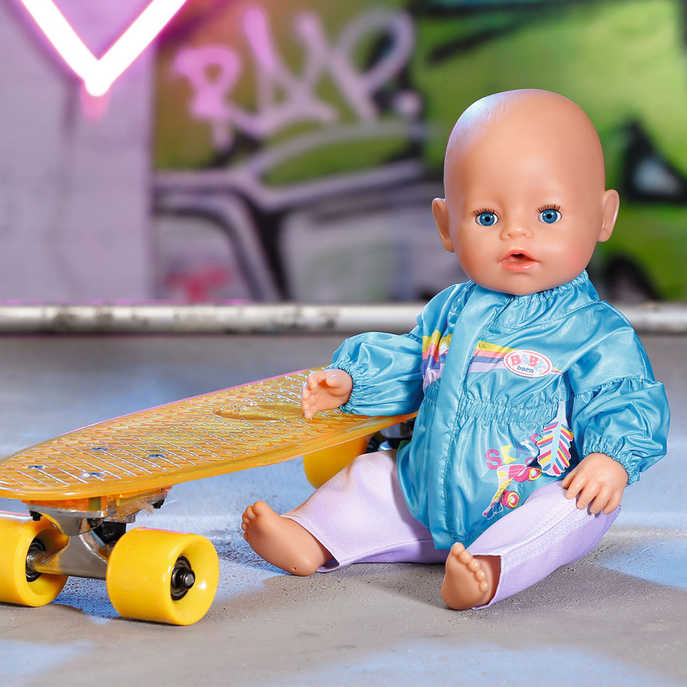 Набір одягу для ляльки Кежуал сестрички BABY born 828212-2 блакитний