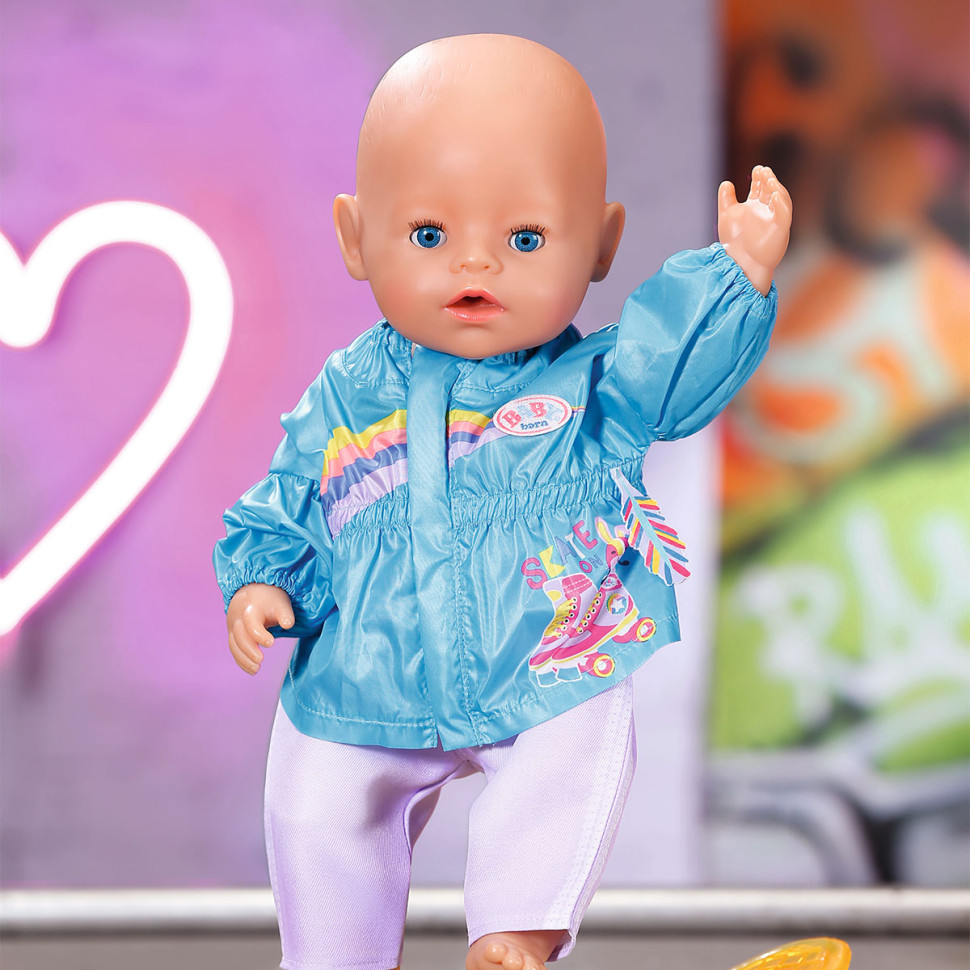 Набір одягу для ляльки Кежуал сестрички BABY born 828212-2 блакитний