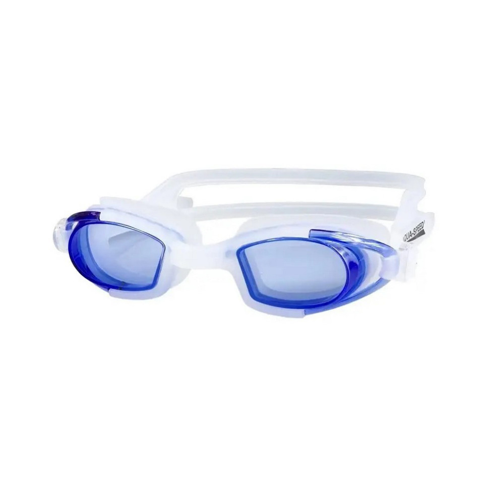 Очки для плавания MAREA JR 014-61 Aqua Speed 00000015359 белый, голубой, OSFM