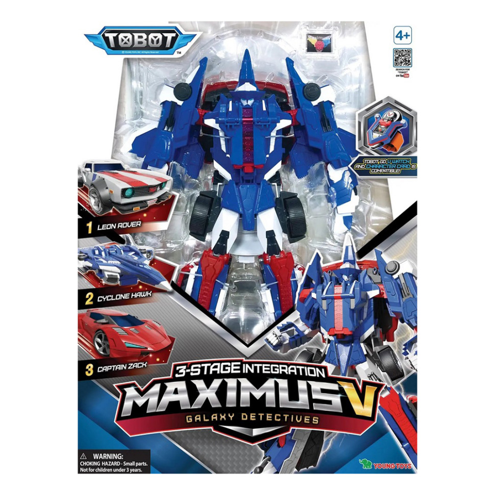 Игрушка-трансформер Детективы Галактики С2 Максимус Ви TOBOT 301114TT