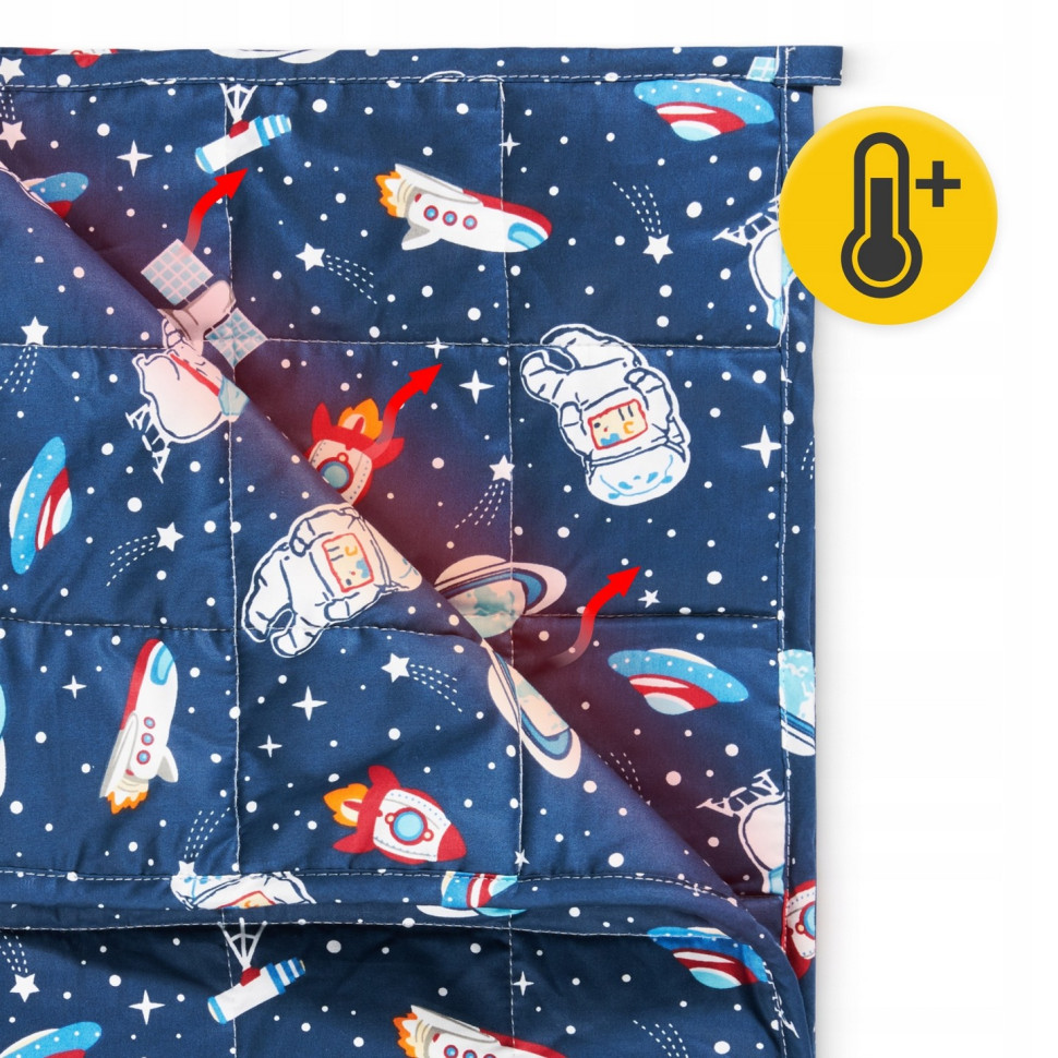 Одеяло тяжелое отягощенное 4FIZJO P-5905973403542, 4 кг 100 x 150 см