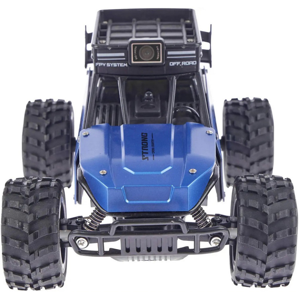 Машинка на радиоуправлении FPV Racing ZIPP Toys C013 blue, с камерой, синий