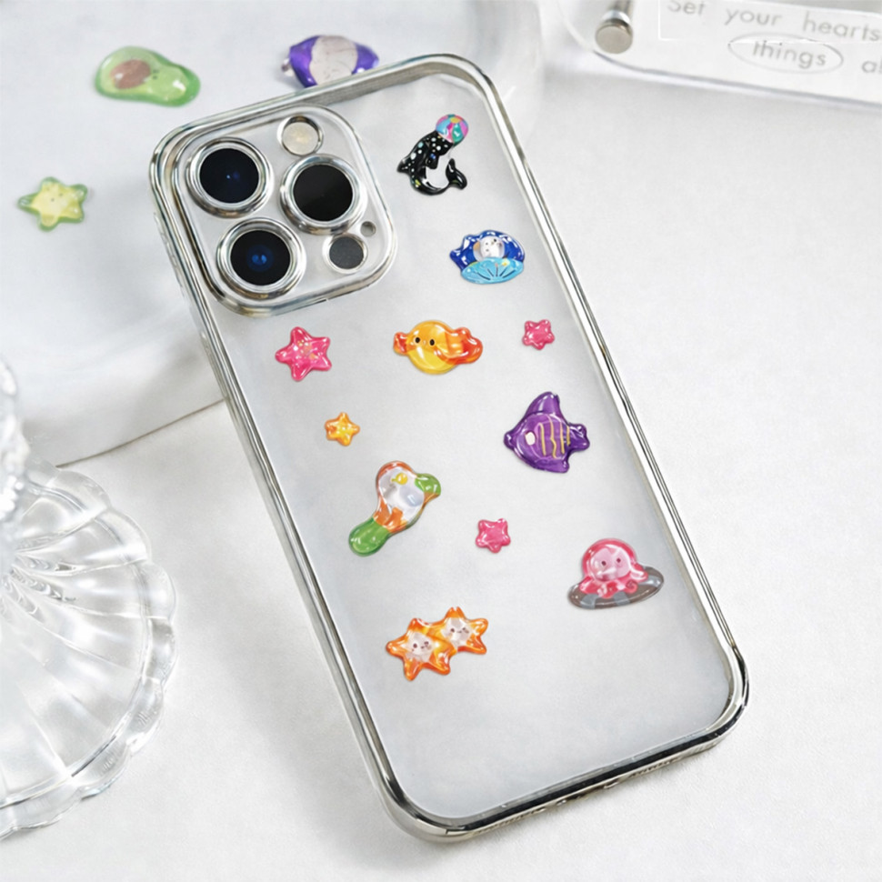 Набор 3D-наклеек 